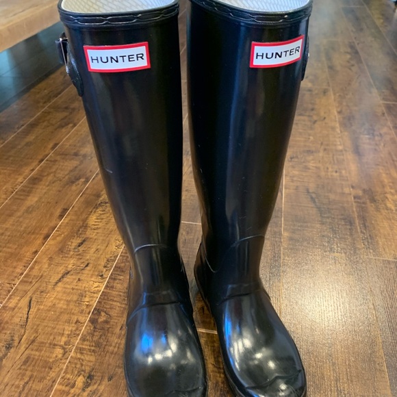 Hunter Gloss wellies - Picture 2 of 4